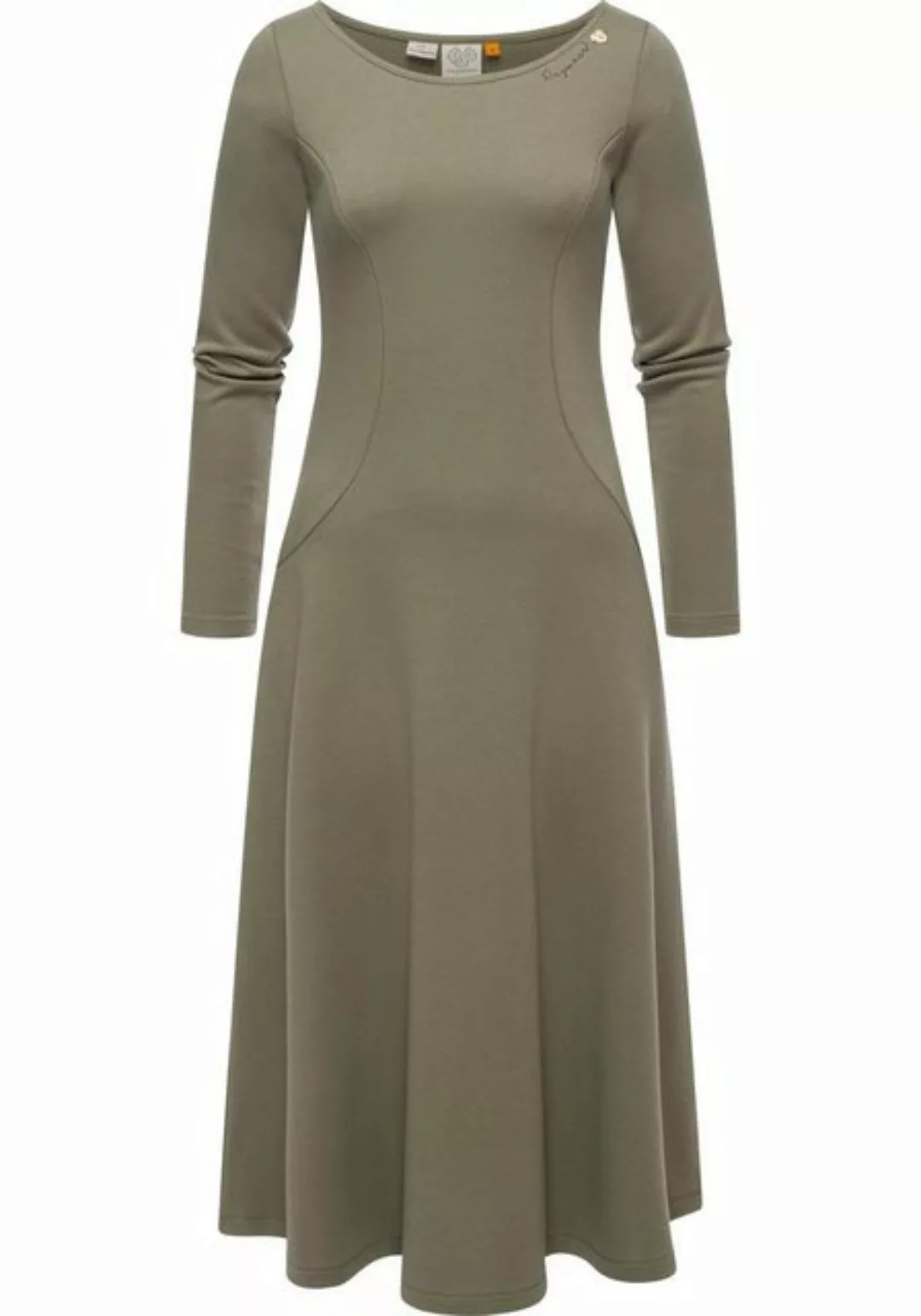 Ragwear Jerseykleid Appero Long Stylisches Langarm-Kleid für den Winter günstig online kaufen