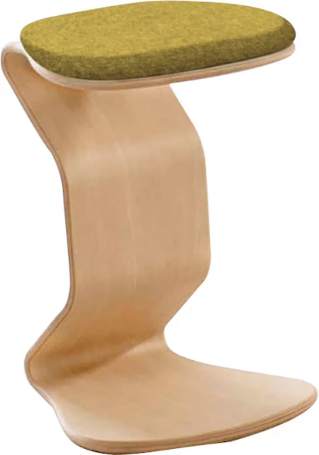 Mayer Sitzmöbel Sitzhocker »1116«, (1 St.), NEST NATURE Hocker medium mit f günstig online kaufen