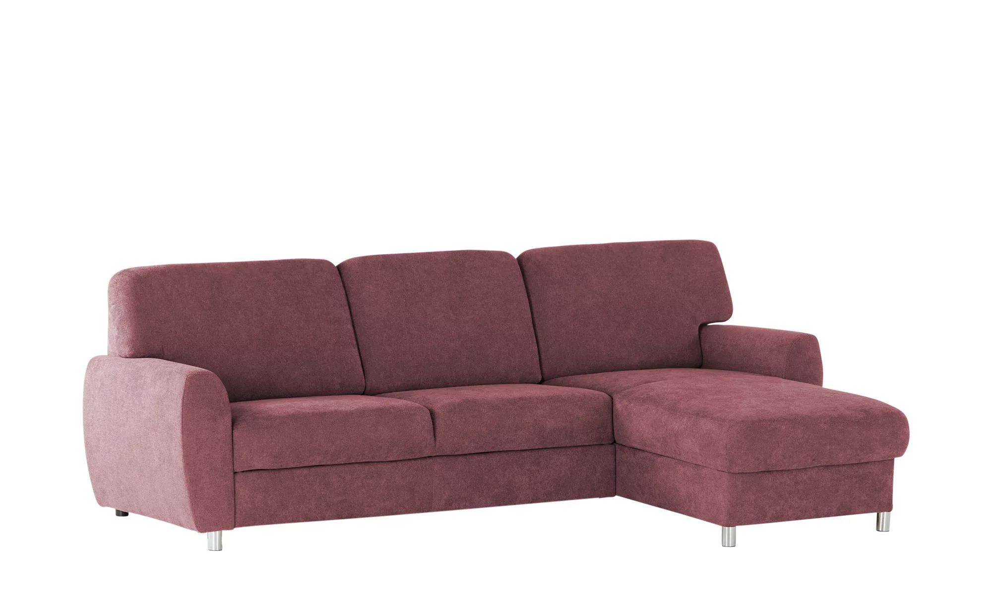 smart Ecksofa  Valencia ¦ rot ¦ Maße (cm): B: 263 H: 90 T: 173.0 Polstermöb günstig online kaufen