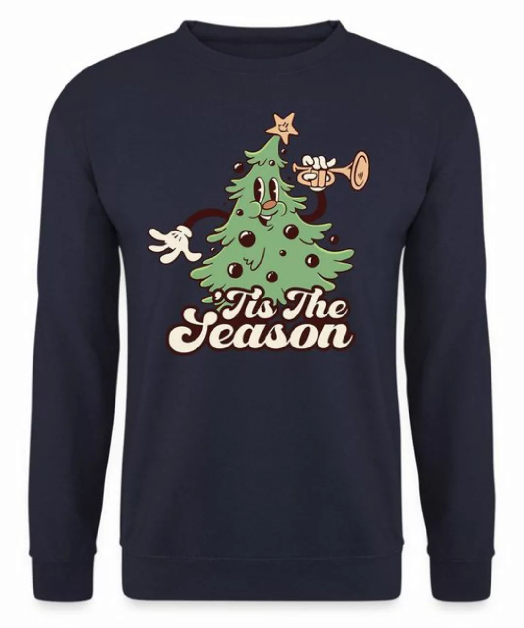 Quattro Formatee Sweatshirt Weihnachtsbaum It´s the Season - Weihnachten X- günstig online kaufen