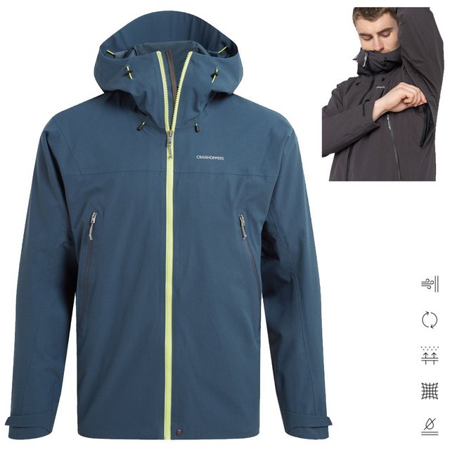 Craghoppers Hardshelljacke Craghoppers - wasserdichte Stretch Outdoor Regen günstig online kaufen