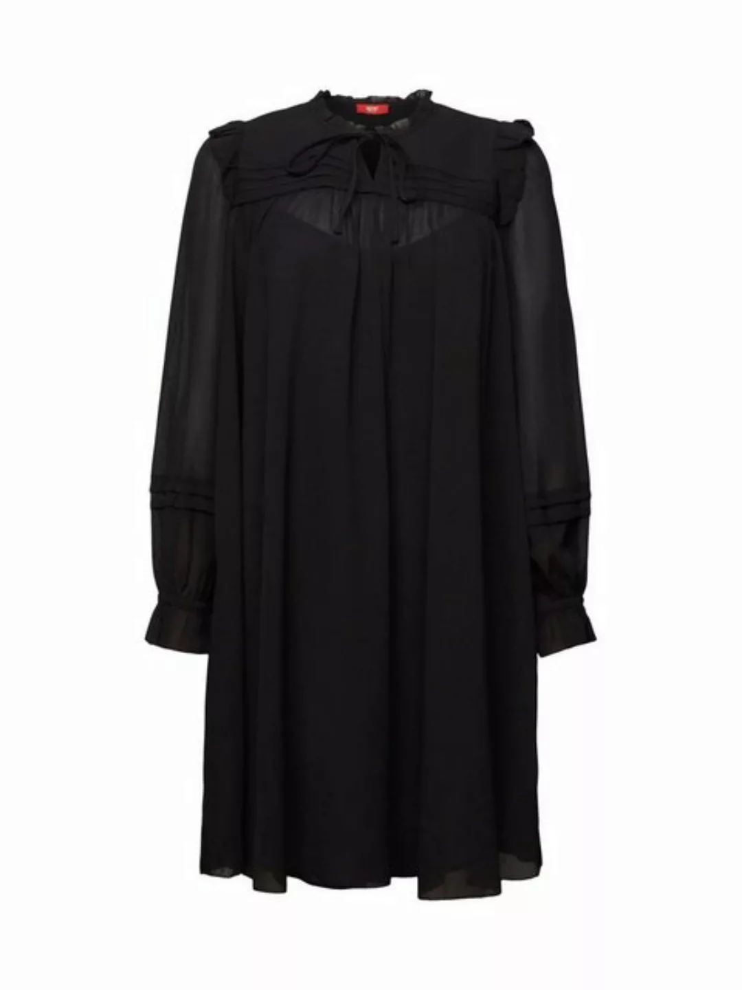 Esprit Minikleid Crêpe-Chiffon-Minikleid günstig online kaufen