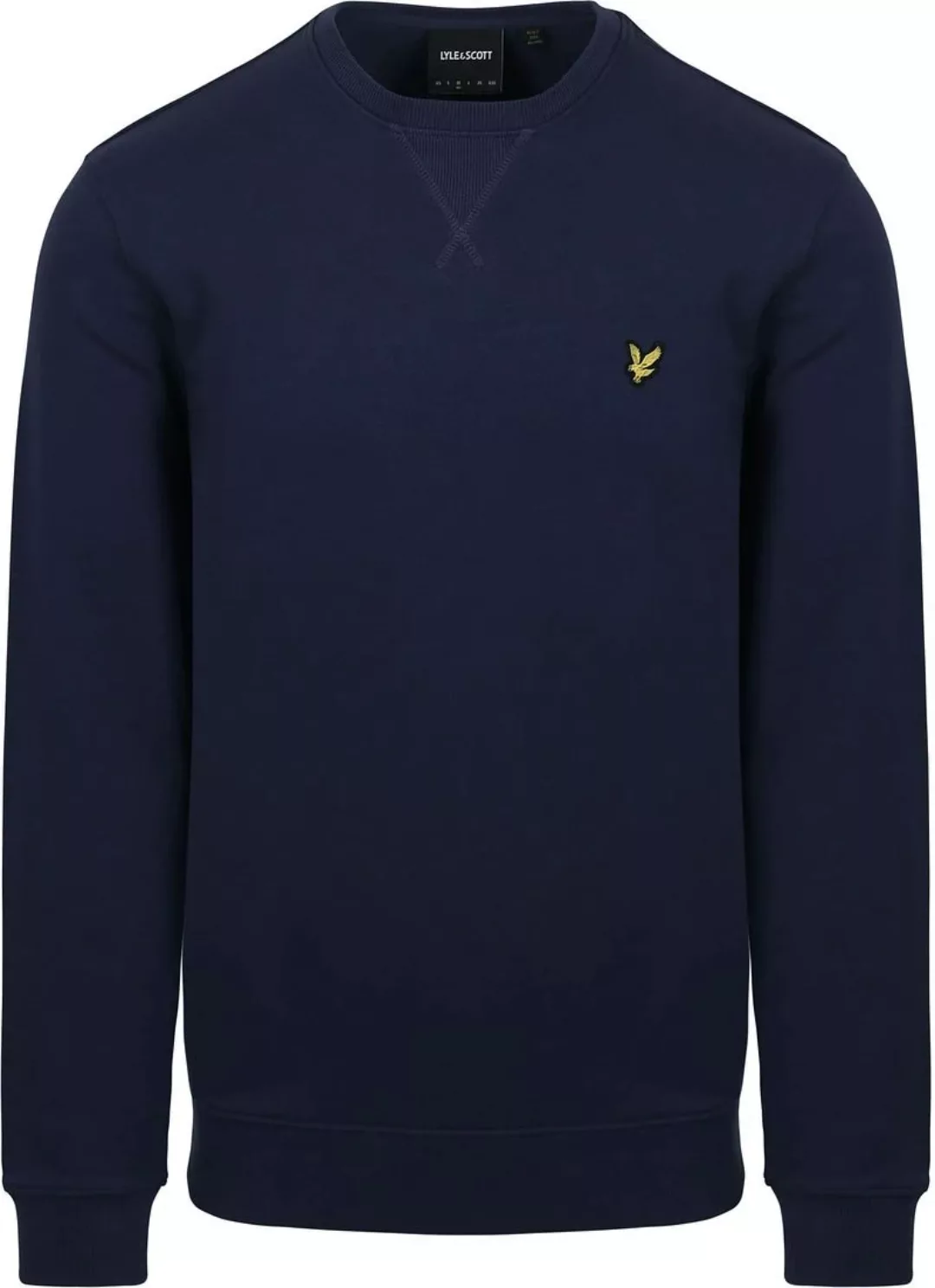 Lyle & Scott Sweat Crewneck Dark Navy - Größe L günstig online kaufen