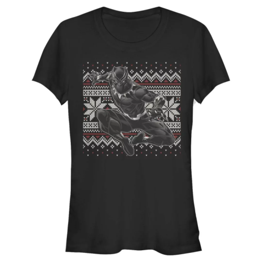 Marvel - Black Panther Panther Holiday - Frauen T-Shirt günstig online kaufen