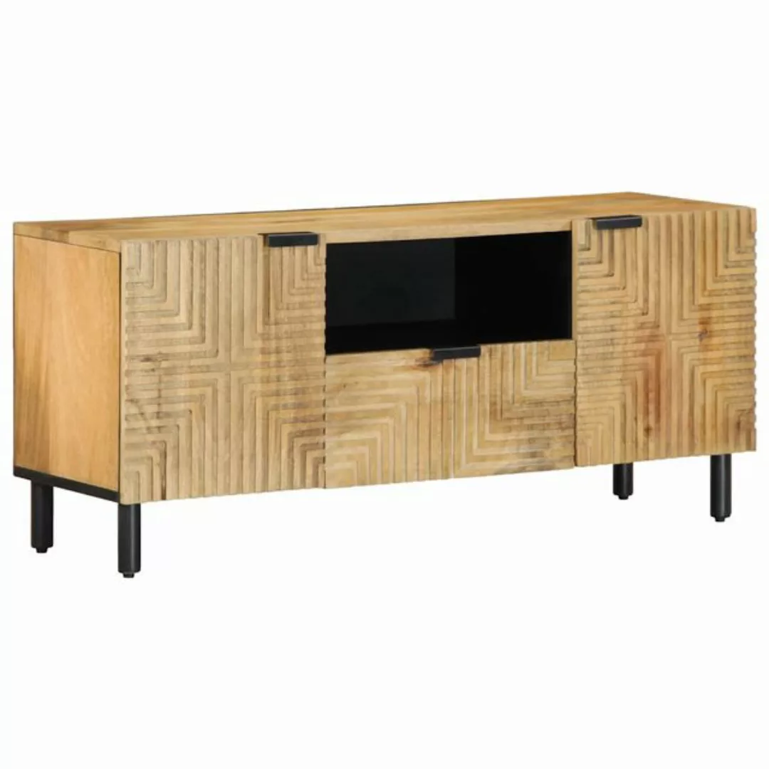 vidaXL TV-Schrank TV-Schrank Braun 105x33x46 cm Massivholz (1-St) günstig online kaufen