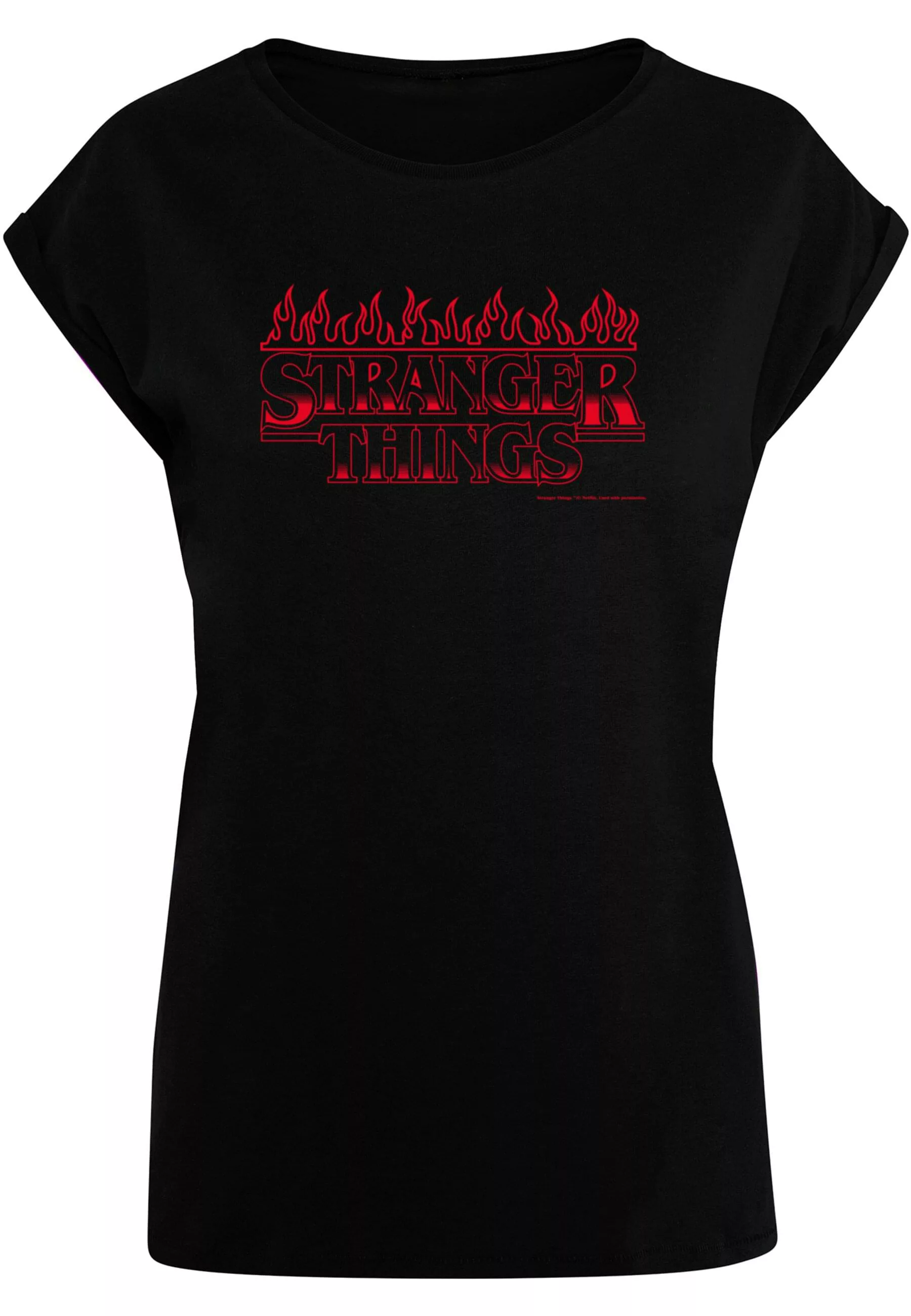 ABSOLUTE CULT T-Shirt "ABSOLUTE CULT Damen Ladies Stranger Things - Flames günstig online kaufen