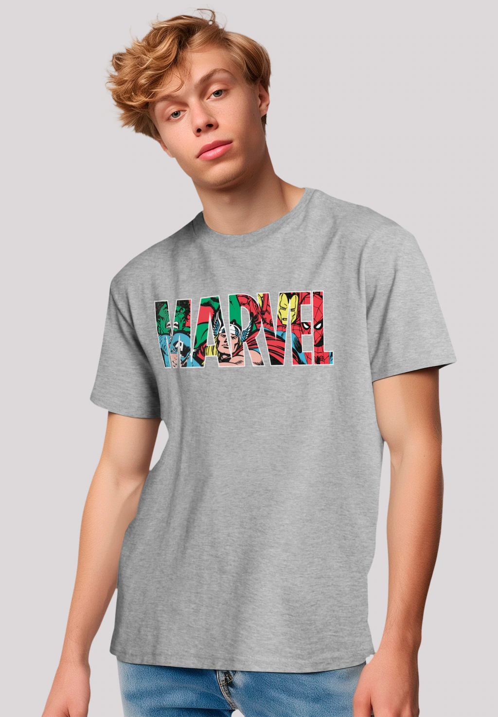 F4NT4STIC T-Shirt "Marvel Avengers Logo Character", Premium Qualität günstig online kaufen