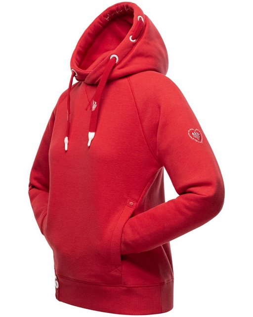 Navahoo Kapuzensweatshirt "Liebesmäuschen", Kuscheliger Damen Hoodie mit di günstig online kaufen