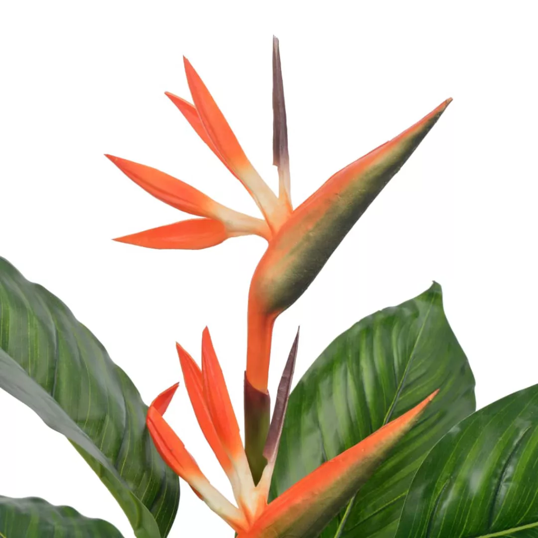 Künstliche Pflanze Strelitzia Mit Topf Rot 100 Cm günstig online kaufen