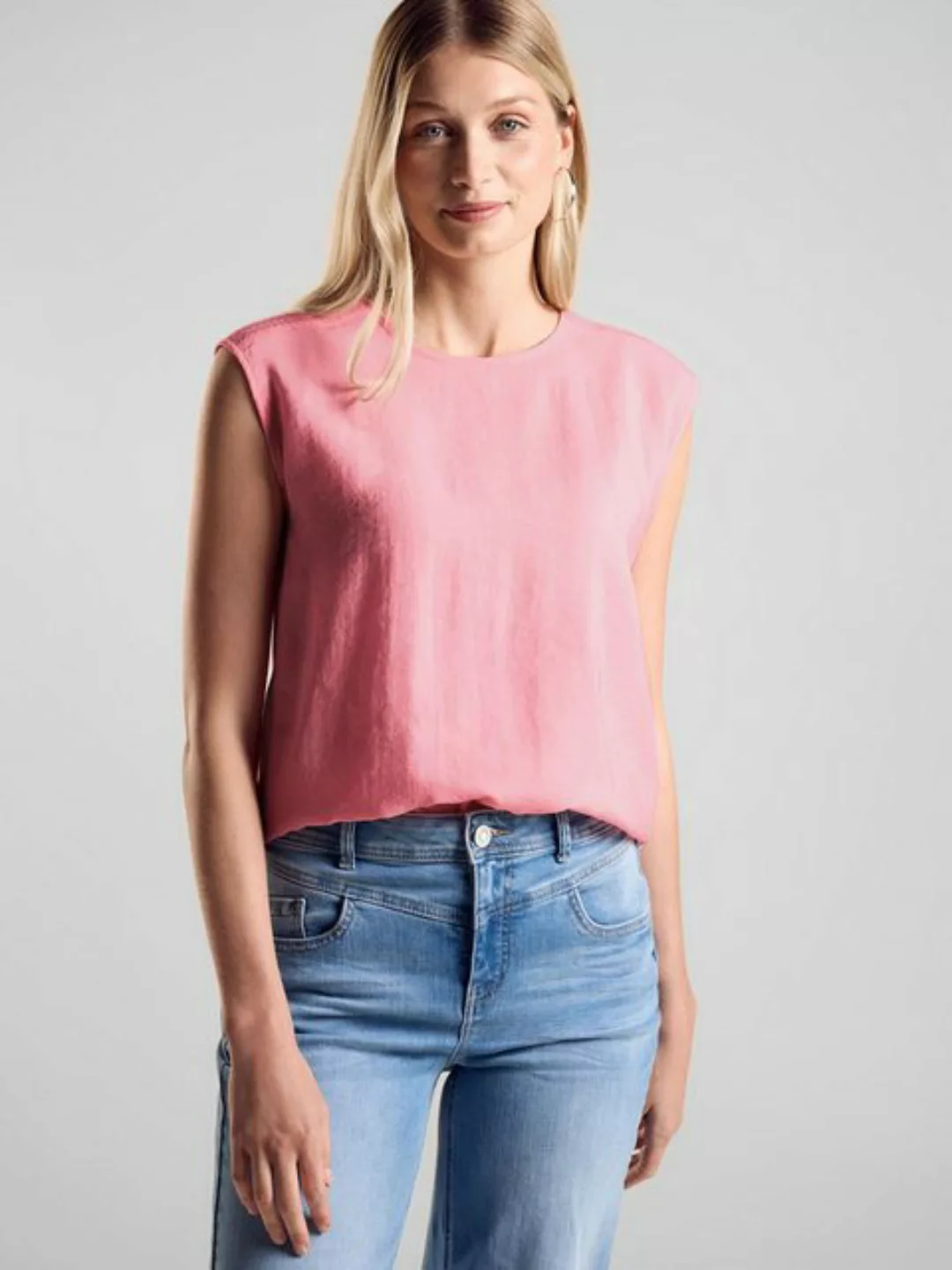 STREET ONE Funktionsbluse (1-tlg) Cut-Outs günstig online kaufen