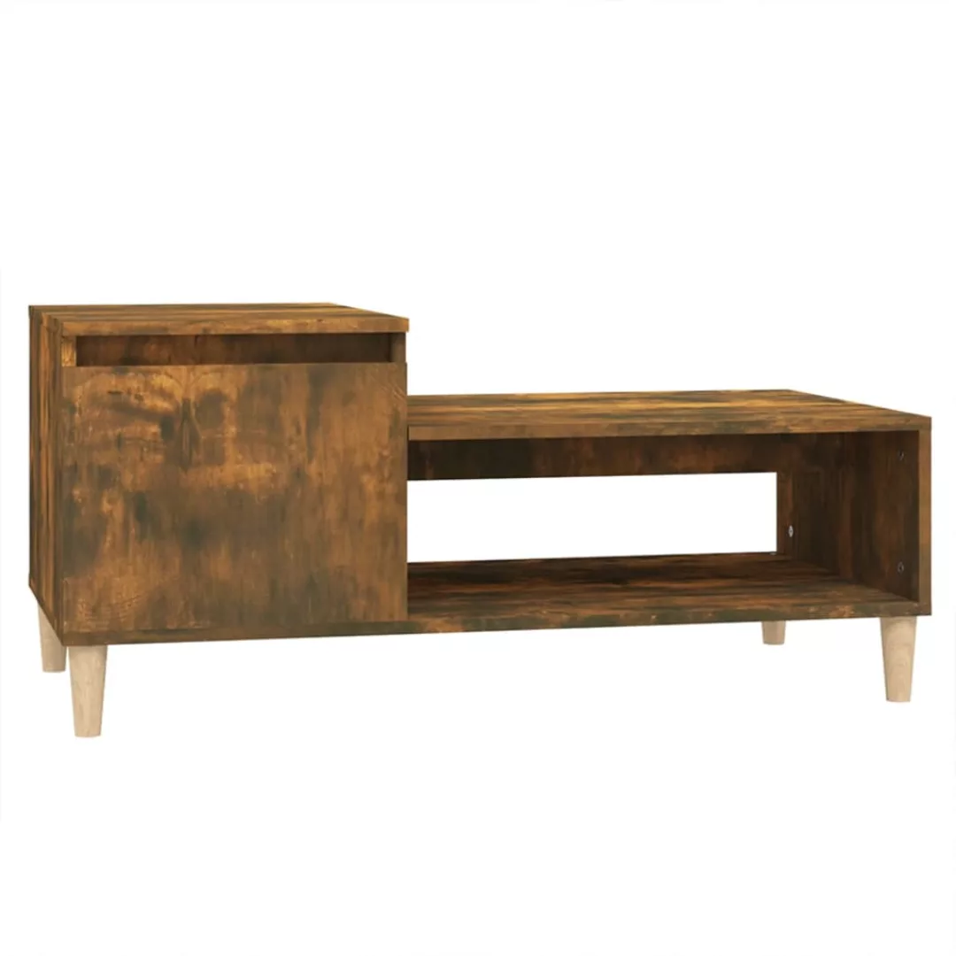 Vidaxl Couchtisch Räuchereiche 100x50x45 Cm Holzwerkstoff günstig online kaufen