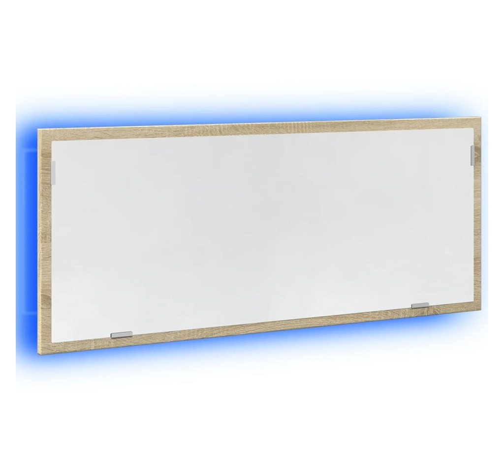 vidaXL Badezimmerspiegelschrank LED-Badspiegel Sonoma-Eiche 100x8,5x37 cm H günstig online kaufen