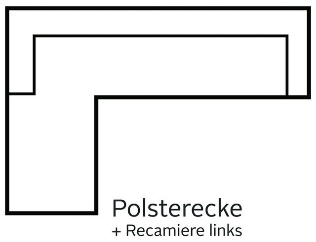 INOSIGN Ecksofa Bono L-Form, wahlweise mit Bettfunktion günstig online kaufen