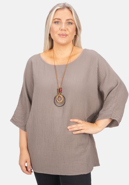 Seasons of April Klassische Bluse VANESSA MUSSELIN OVERSIZED Damen Musselin günstig online kaufen