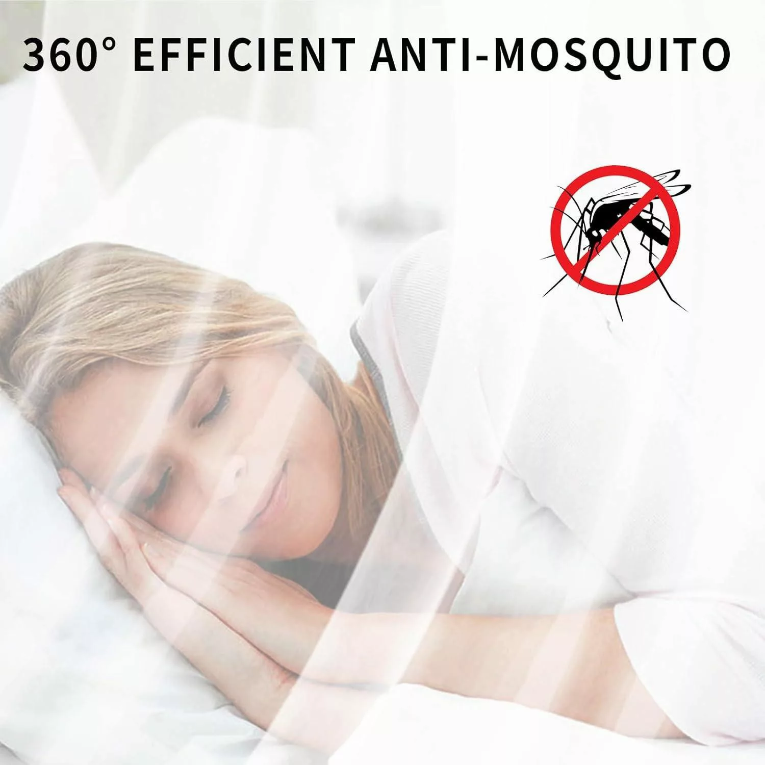 LuxusKollektion Moskitonetz Moskitonetz Doppelbett Baldachin weiß, günstig online kaufen