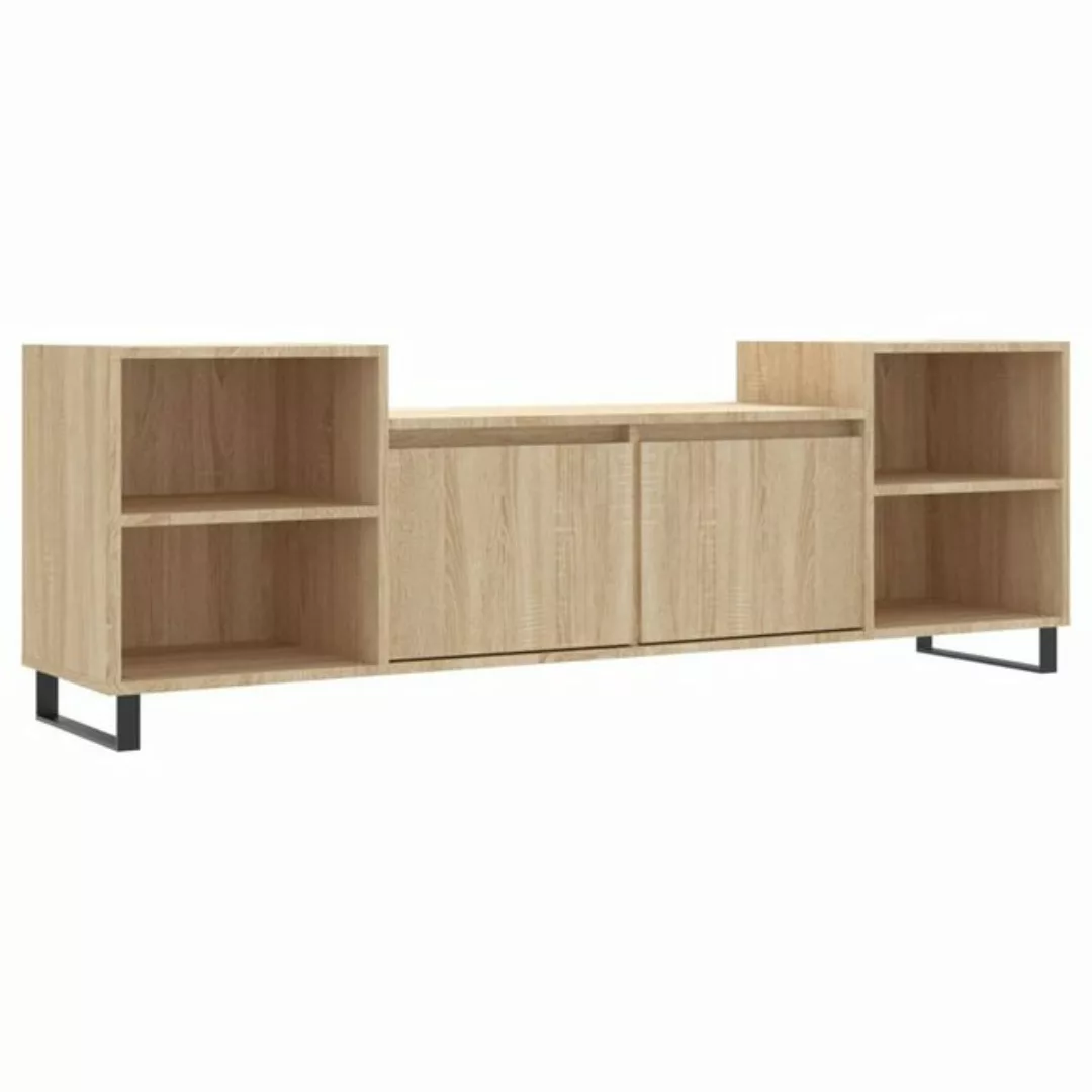 vidaXL TV-Schrank TV-Board Sonoma-Eiche 160x35x55 cm Holzwerkstoff günstig online kaufen