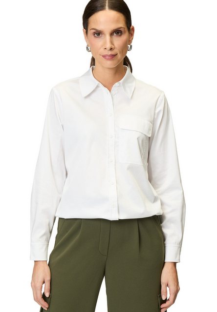 Zero Klassische Bluse zero Bluse mit Tunnelzug Pattentasche günstig online kaufen