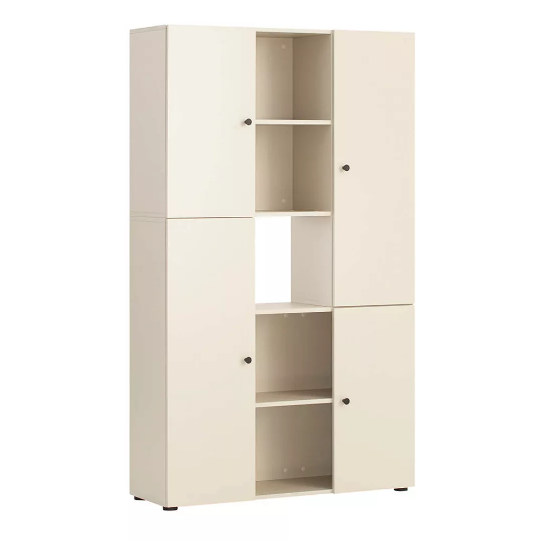 Schrank 2er Set stapelbar beige LORCA-80 günstig online kaufen