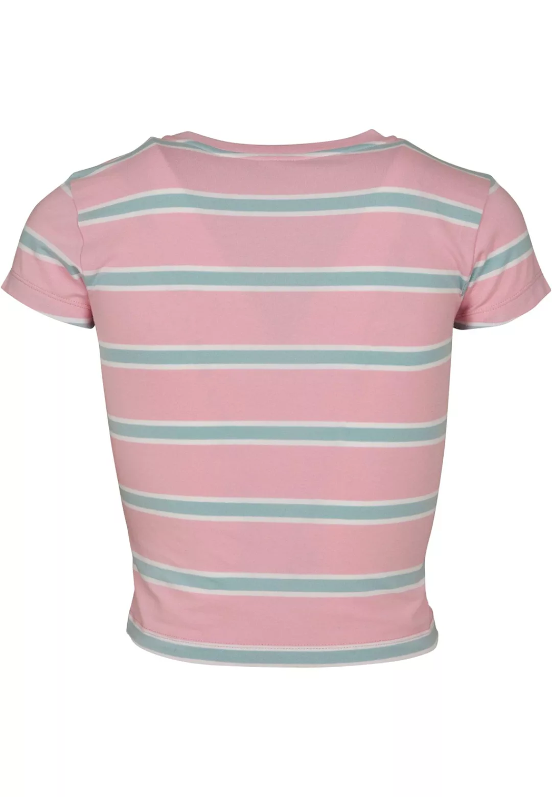 URBAN CLASSICS T-Shirt "Urban Classics Damen Ladies Stripe Cropped Tee" günstig online kaufen