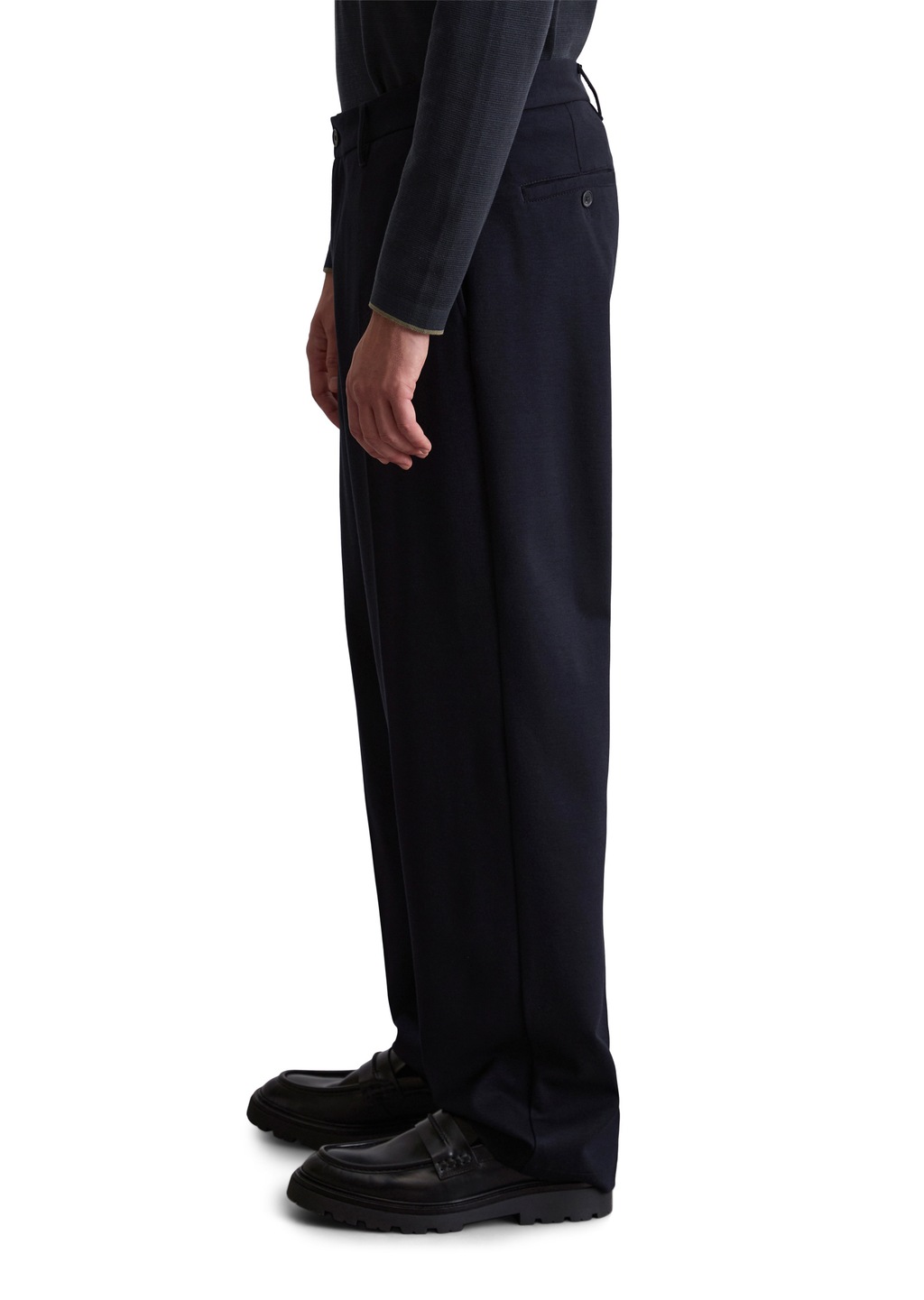 Marc OPolo Chinohose "aus Interlock-Viskose-Mix" günstig online kaufen