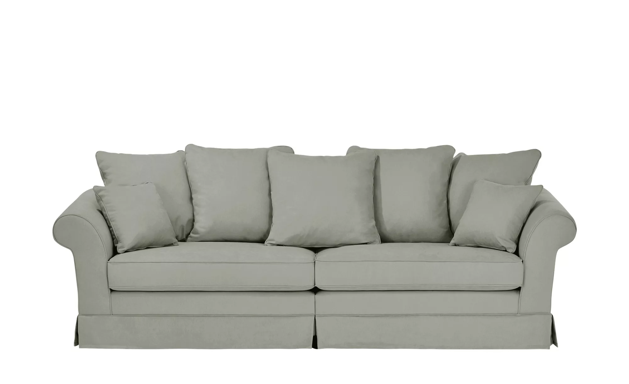 Hussensofa  Hampton ¦ grau ¦ Maße (cm): B: 264 H: 70 T: 111 Polstermöbel > günstig online kaufen