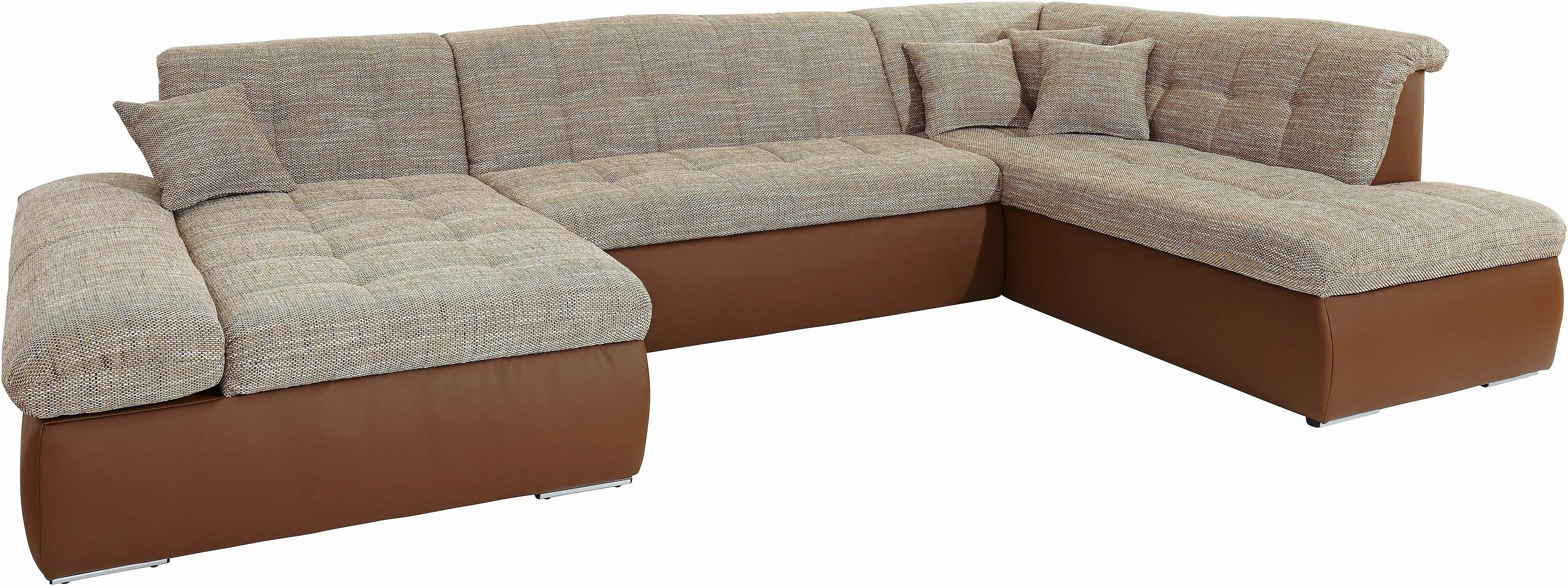 DOMO collection Wohnlandschaft "PB Moric wahlweise mit Bettfunktion und Arm günstig online kaufen