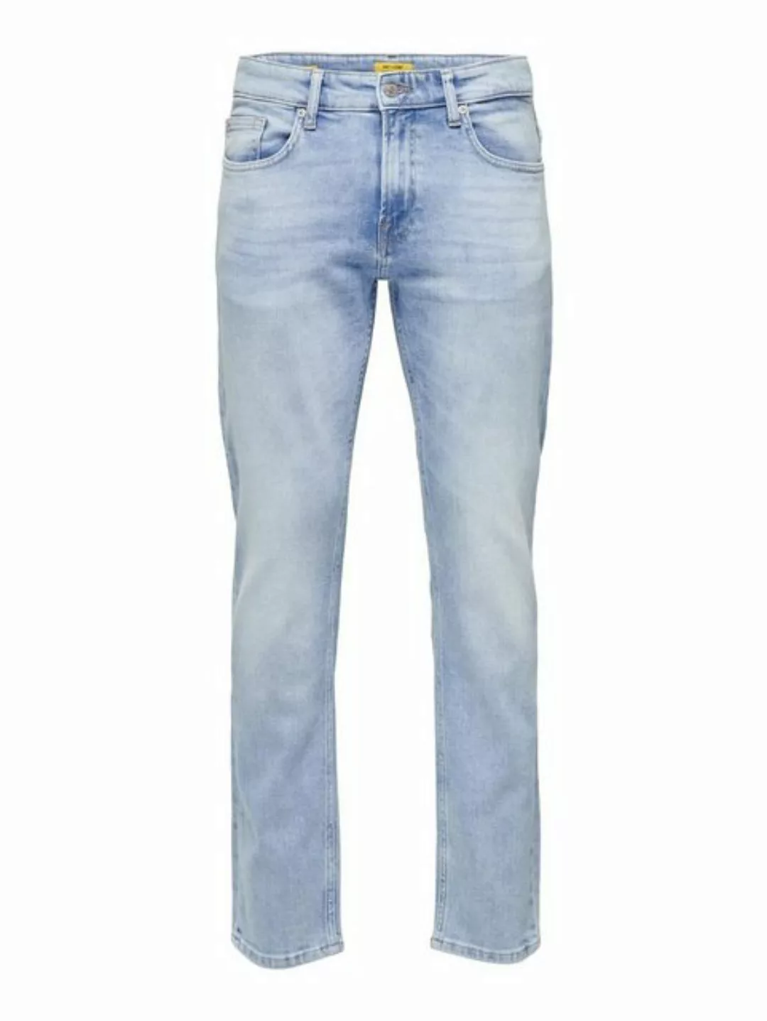 Only & Sons Herren Jeans ONSWEFT 4873 - Regular Fit - Blau - Light Blue Den günstig online kaufen