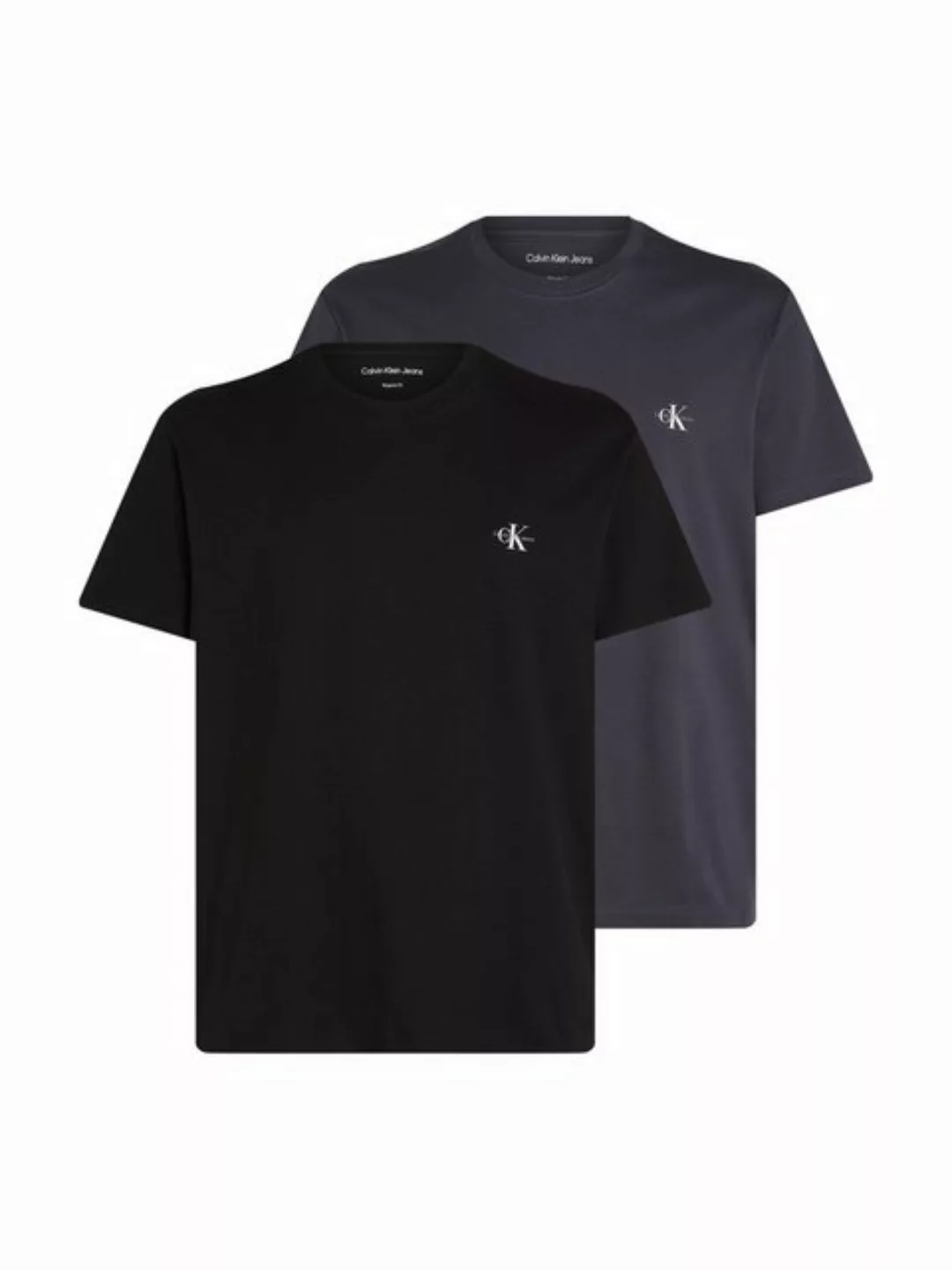 Calvin Klein Jeans T-Shirt 2 PACK MONOLOGO Logodruck günstig online kaufen