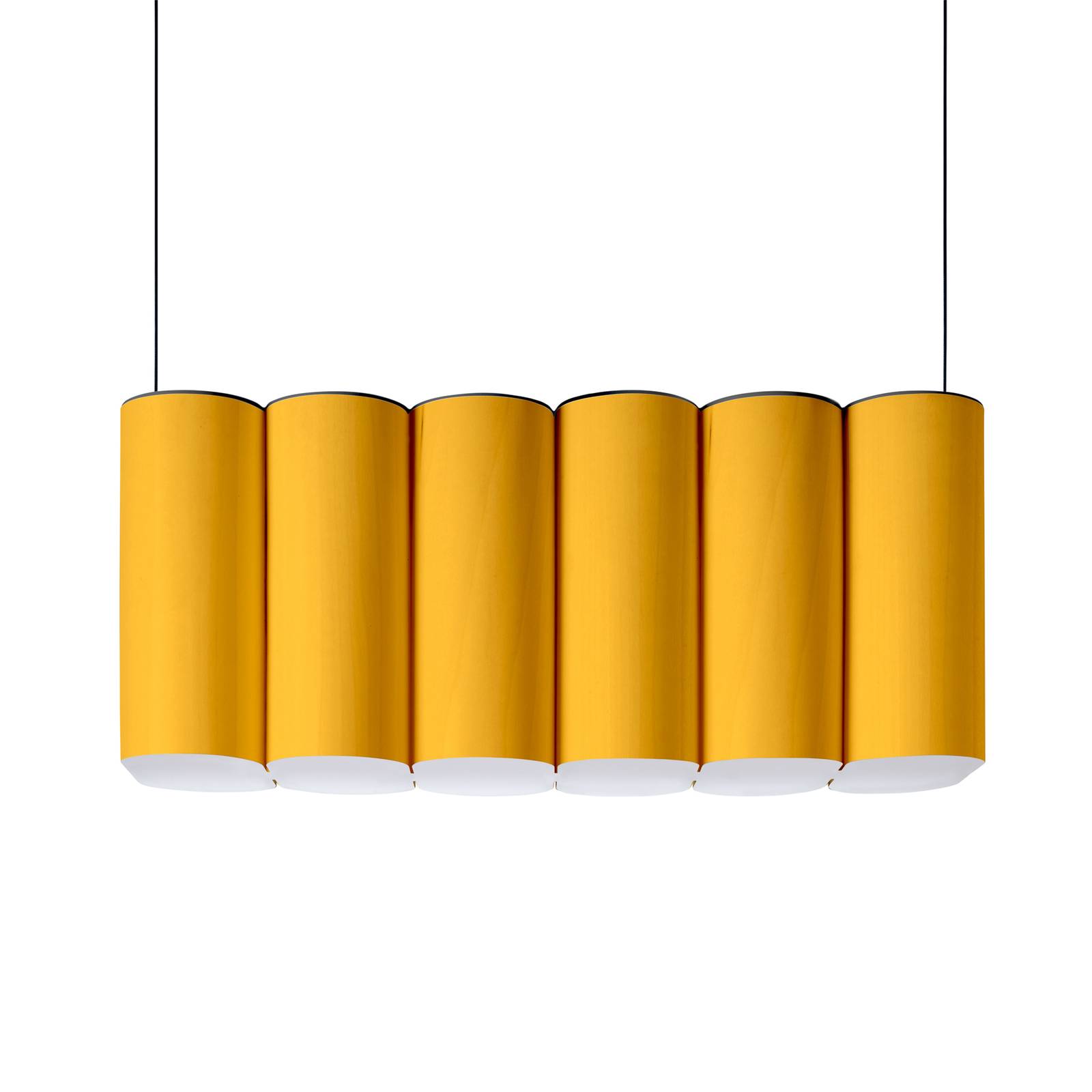LZF Tomo Long LED-Hängelampe, gelb günstig online kaufen