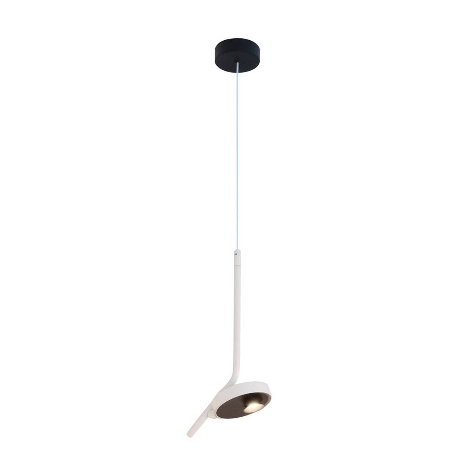 LED-Hängelampe Factory, weiß, Ø 15 cm, Metall günstig online kaufen
