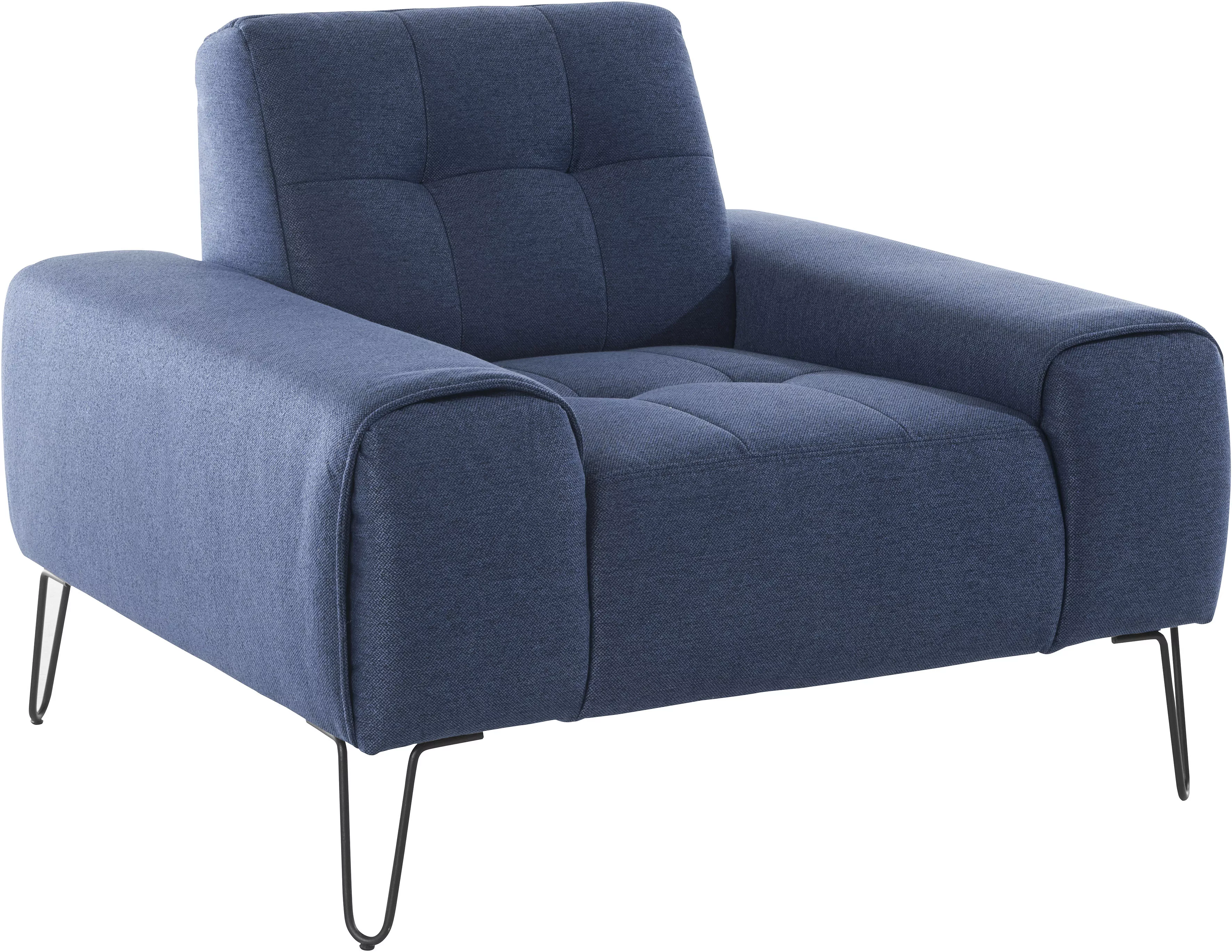 exxpo - sofa fashion Sessel "Taranto, Loungesessel mit Designfuß, elegant u günstig online kaufen