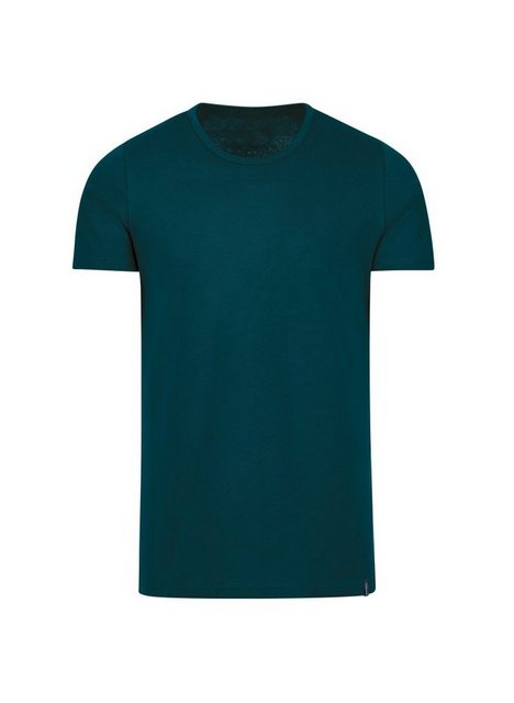 Trigema T-Shirt TRIGEMA T-Shirt aus Baumwolle/Elastan (1-tlg) günstig online kaufen