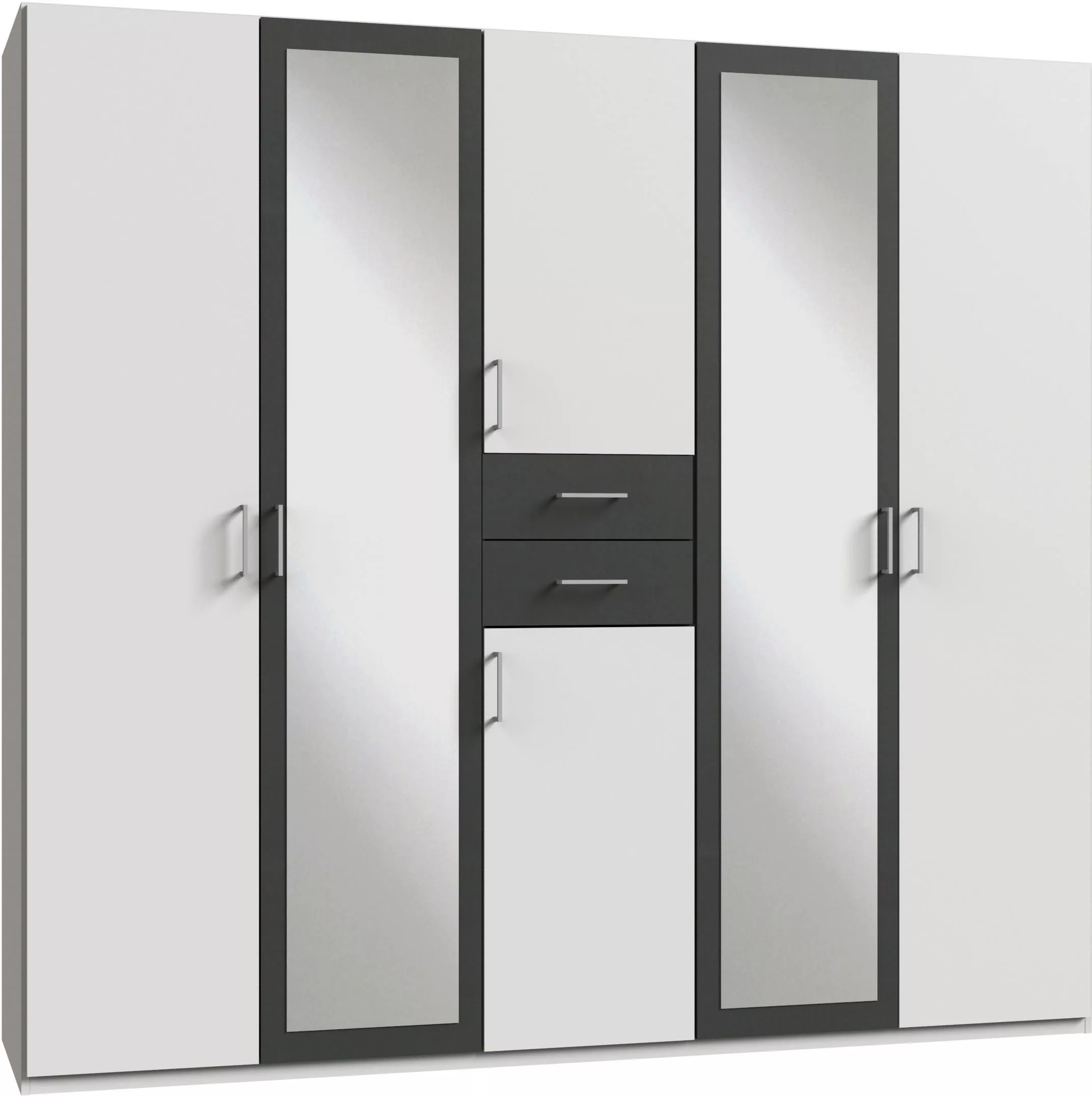 Wimex Kleiderschrank "Diver Drehtürenschrank mit Spiegel, 180, 225 o. 270cm günstig online kaufen