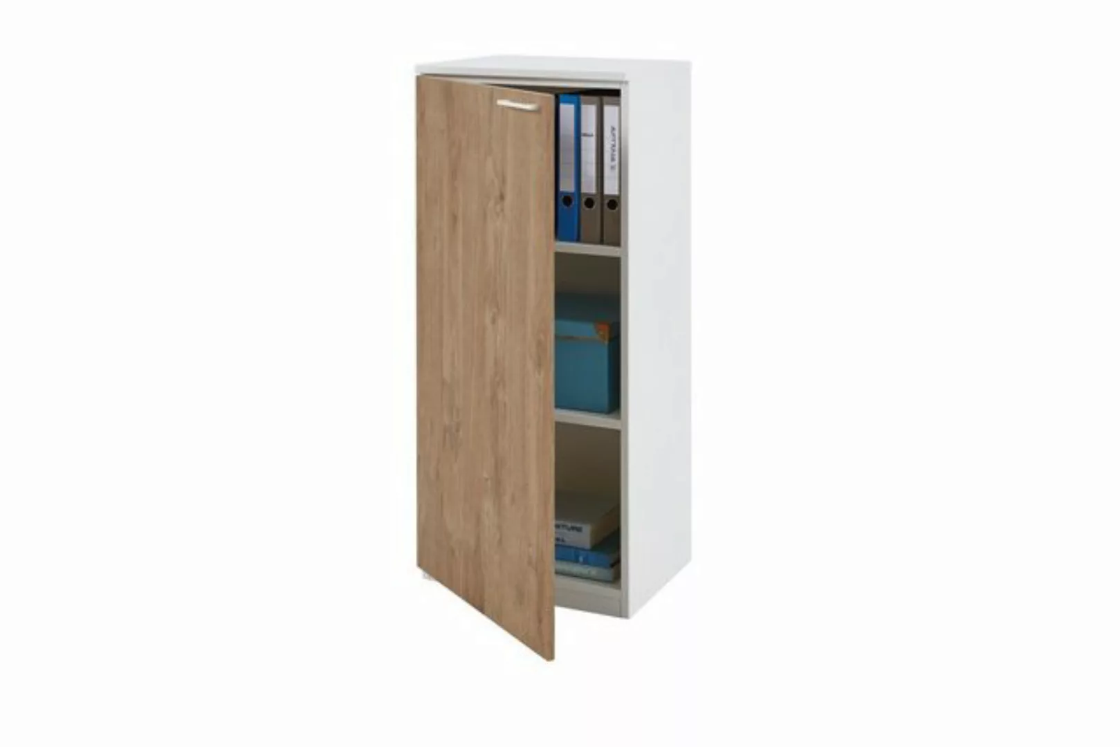 boho office® Aktenschrank be.smart 40 cm breit Tür links in weiß, Front in günstig online kaufen