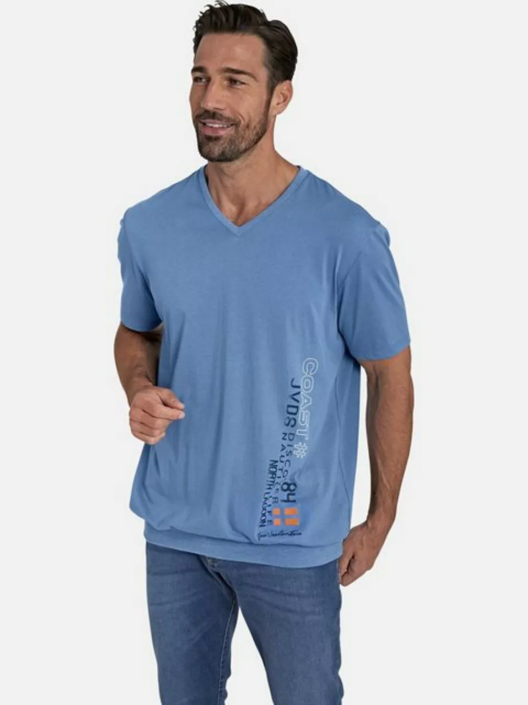 Jan Vanderstorm T-Shirt GILBRECHT +Fit Kollektion, Comfort Fit günstig online kaufen