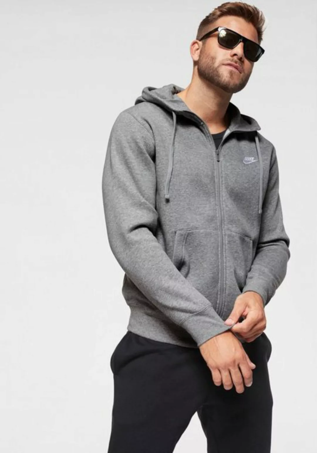 Nike Sportswear Sweatjacke Club Fleece Men's Full-Zip Hoodie günstig online kaufen