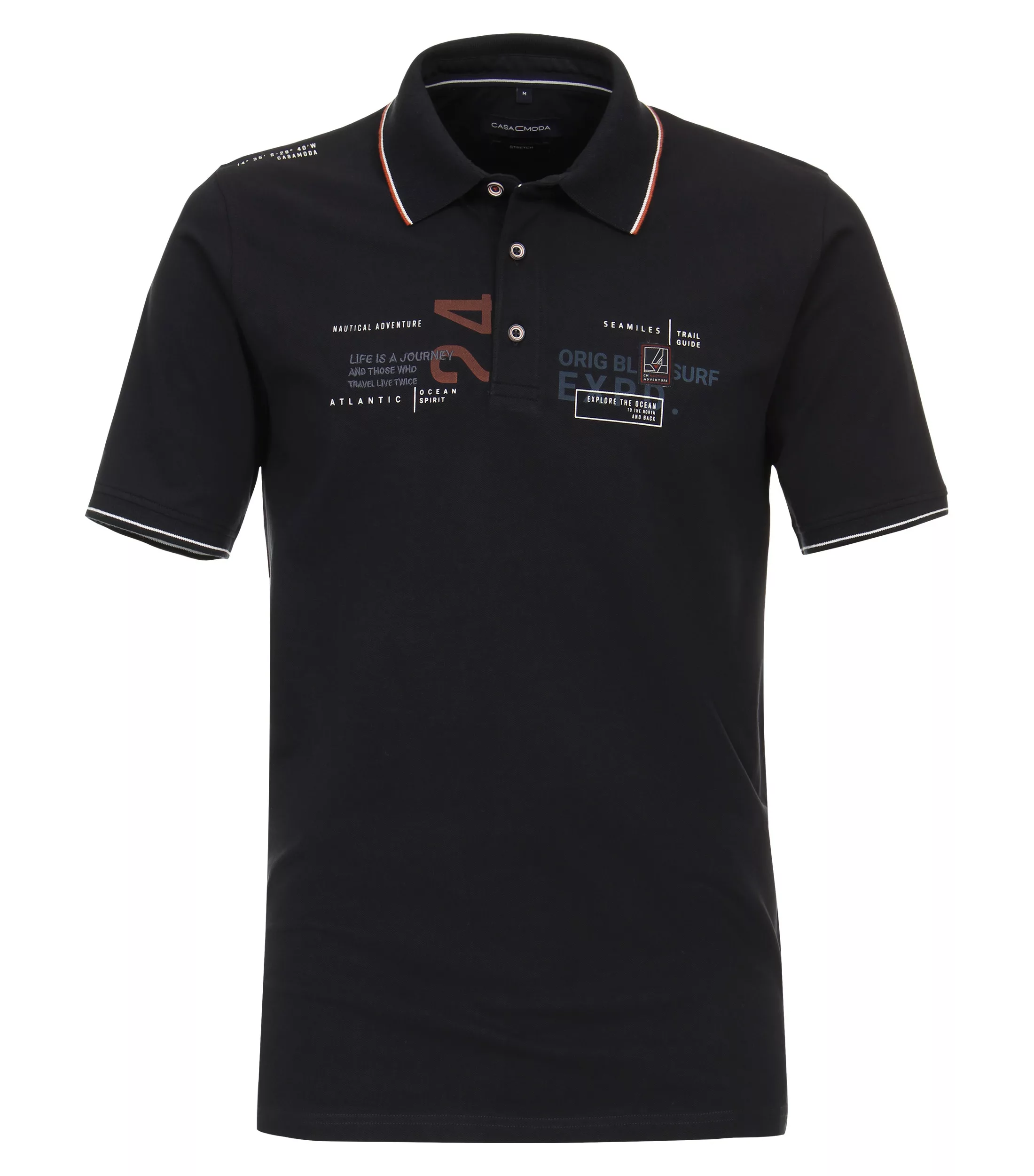 CASAMODA Poloshirt Polo, 161 aqua bis petrol günstig online kaufen