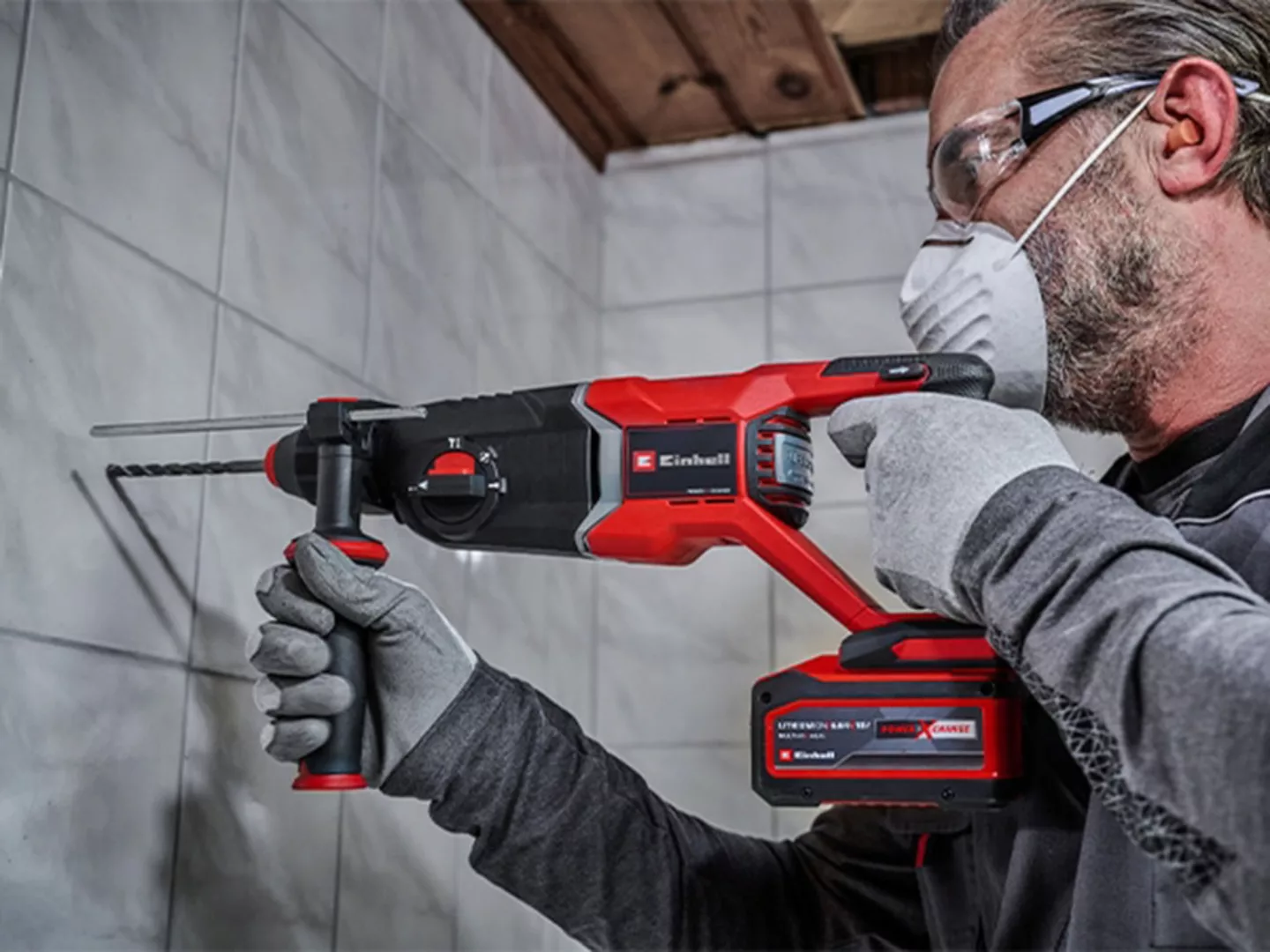 Einhell Akku-Bohrhammer »TP-HD 18/26 D Li BL - Solo«, (Set, 2 tlg.), Einhel günstig online kaufen