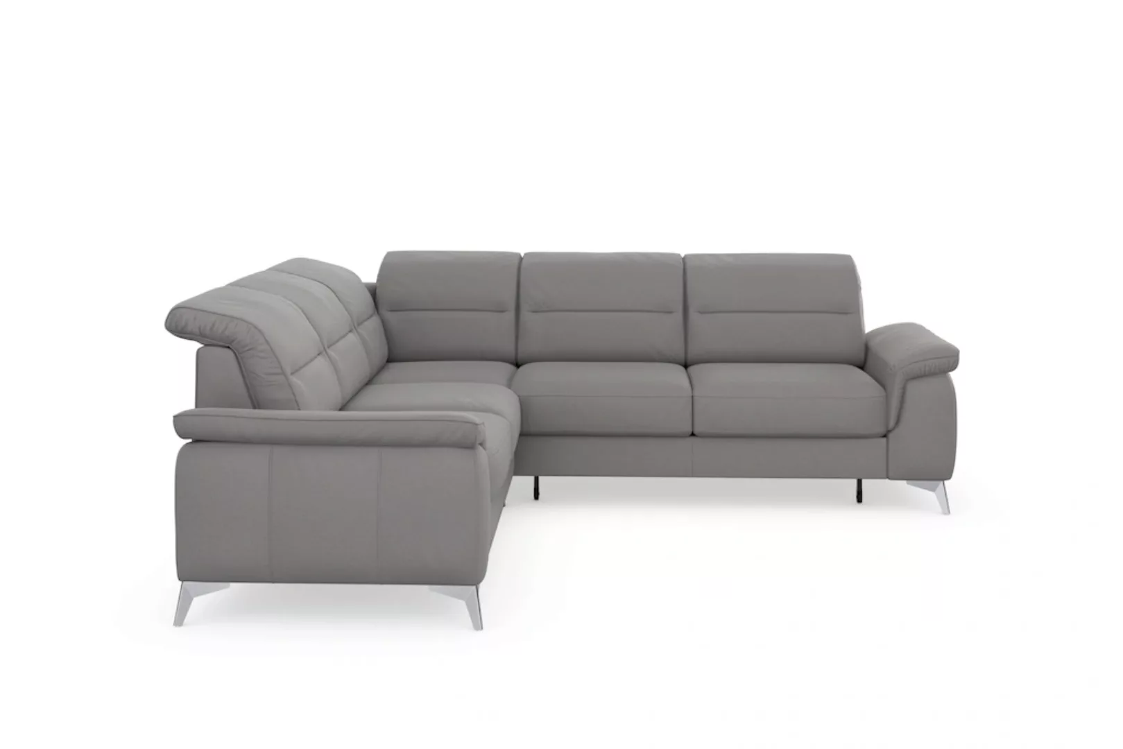sit&more Ecksofa »Sinatra L-Form«, optional mit Kopfteilverstellung und Arm günstig online kaufen
