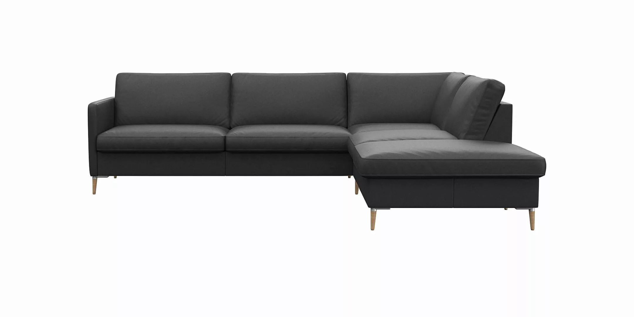 FLEXLUX Ecksofa »Fiore, super Sitzkomfort durch Kaltschaum im Sitz, L-Form« günstig online kaufen