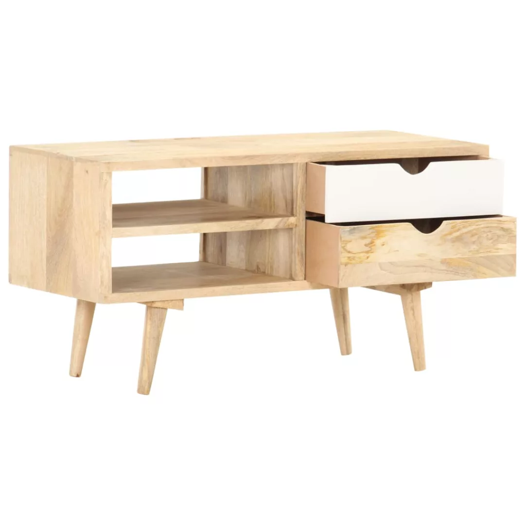 Tv-schrank 90 X 35 X 45 Cm Massivholz Mango günstig online kaufen