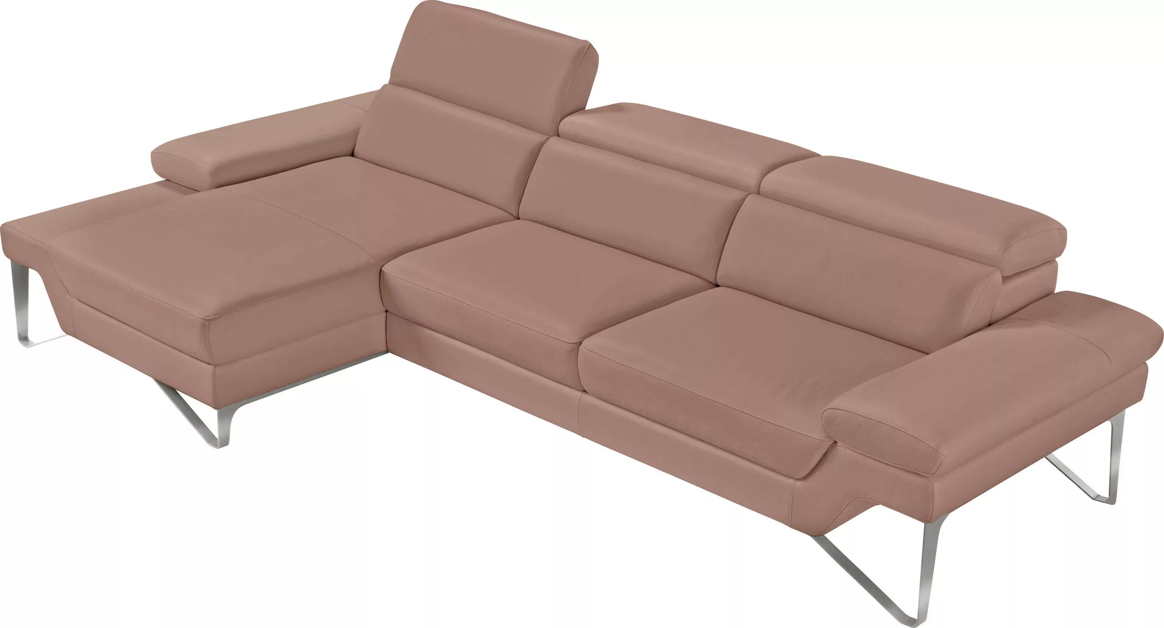 Egoitaliano Ecksofa »Princess, elegantes Designsofa mit erstklassigem Sitzk günstig online kaufen