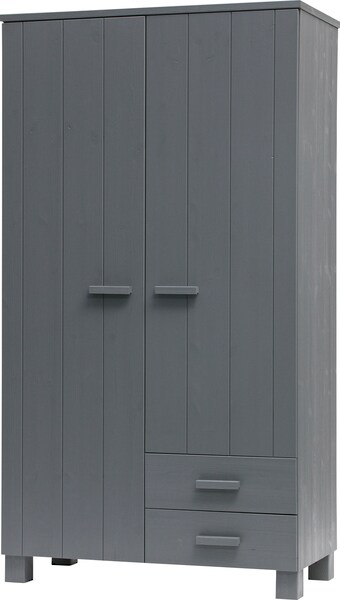 WOOOD Garderobenschrank "Dennis", mit Kleiderstange, viel Stauraum, B 111 c günstig online kaufen