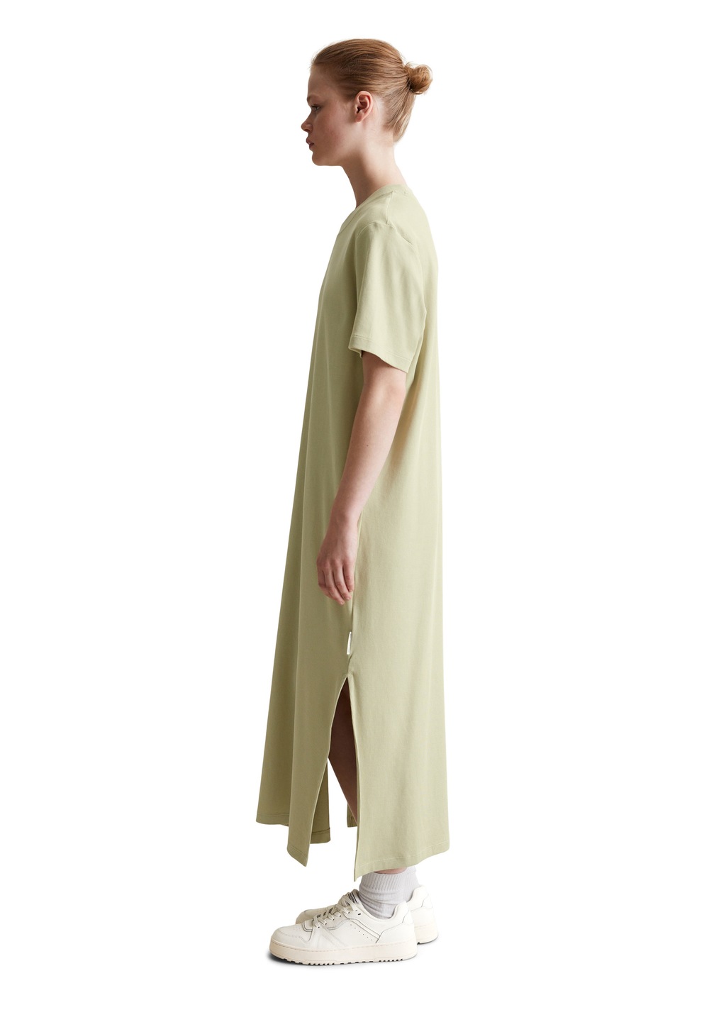 Marc OPolo DENIM Jerseykleid "aus gerippter Bio-Baumwolle" günstig online kaufen