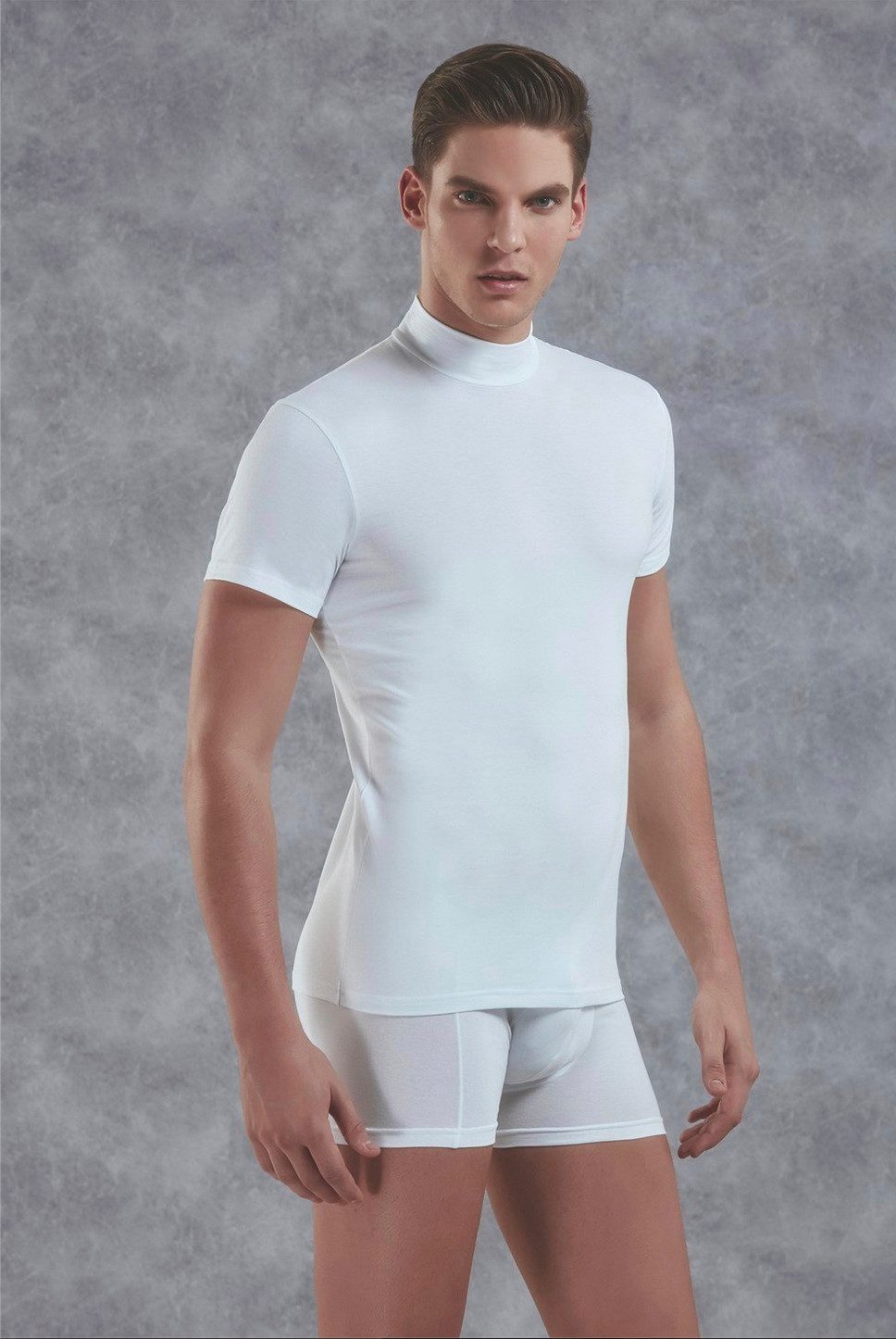 DOREANSE T-Shirt Herren Slim Fit T-Shirt günstig online kaufen