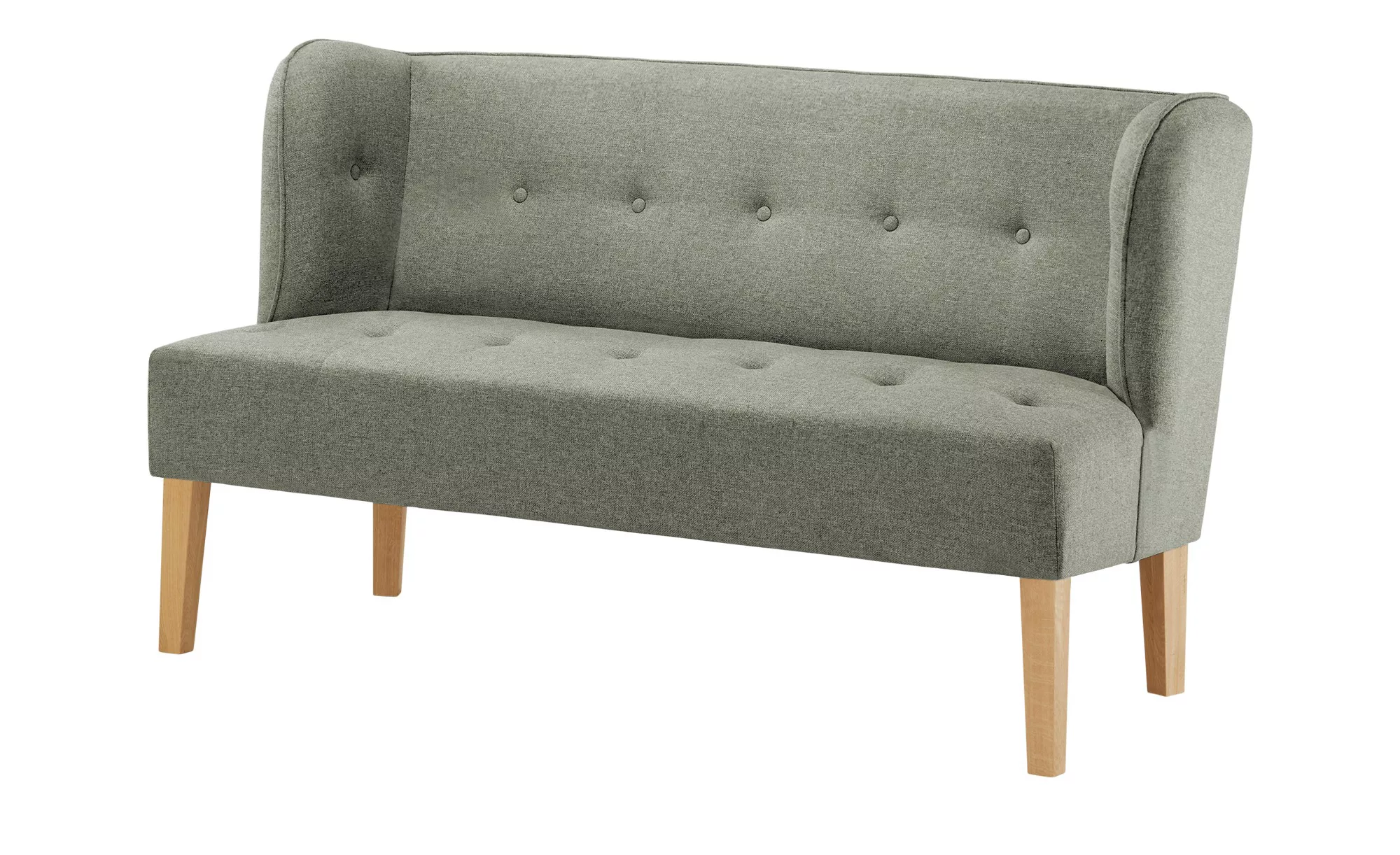 switch Küchensofa Webstoff  Astonia - grau - 180 cm - 88 cm - 74,5 cm - Bän günstig online kaufen