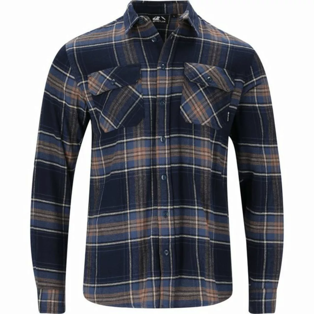 WHISTLER Flanellhemd Jamba M Flannel Shirt Dark Denim günstig online kaufen