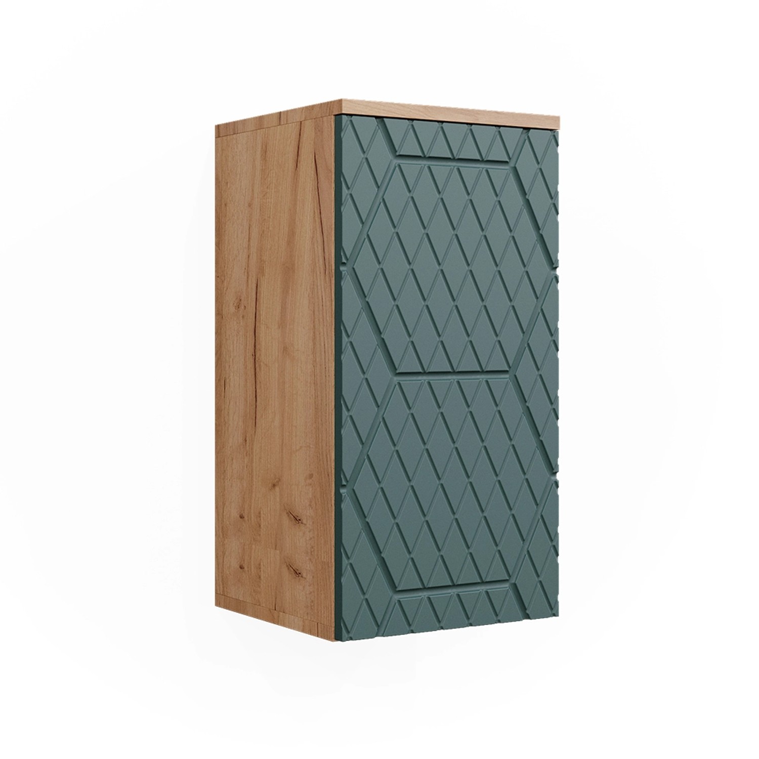 Vicco Hängeschrank Irma, Goldkraft Eiche/Grün, 30 günstig online kaufen