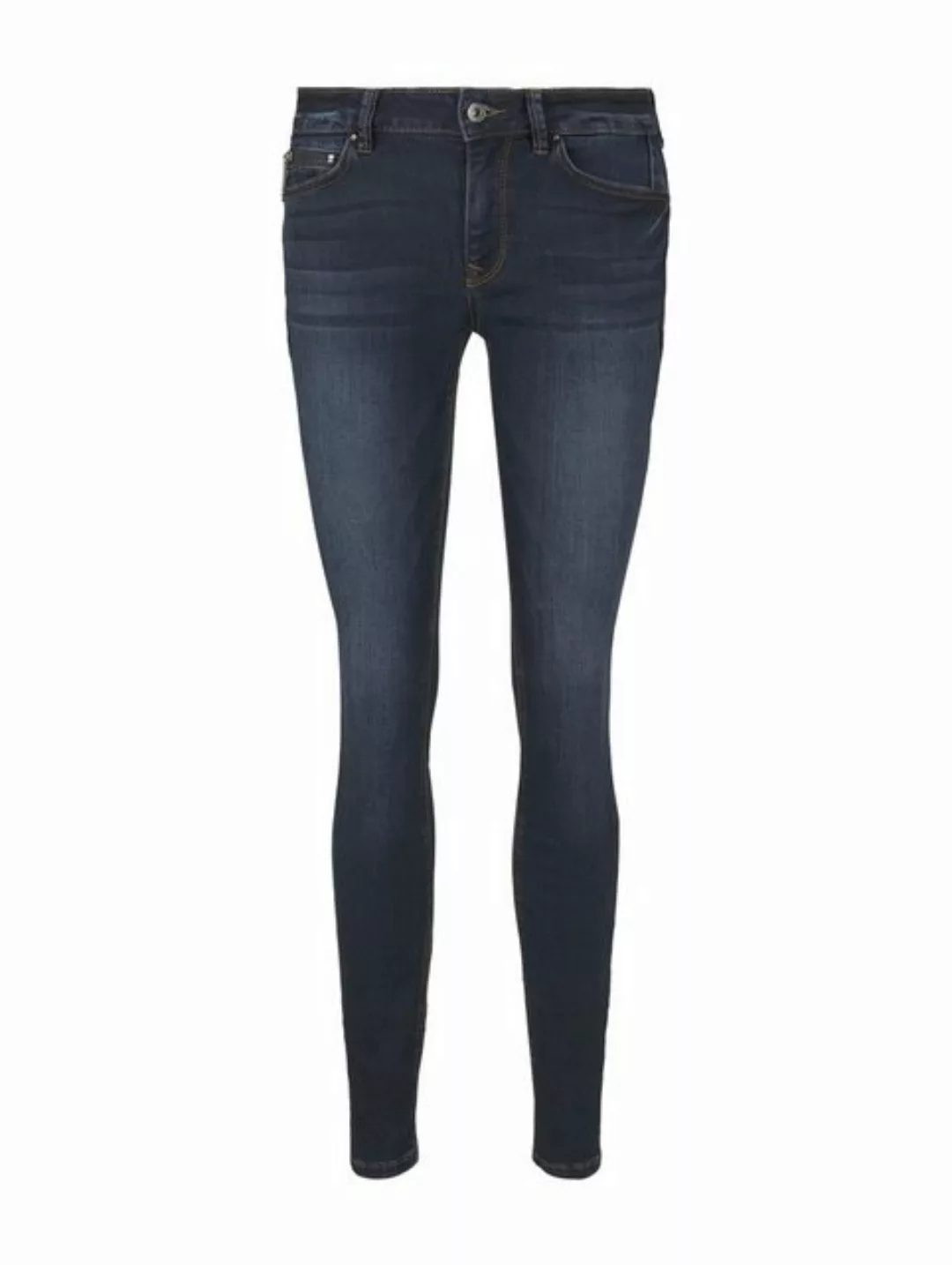 TOM TAILOR Denim Skinny-fit-Jeans (1-tlg) Plain/ohne Details günstig online kaufen