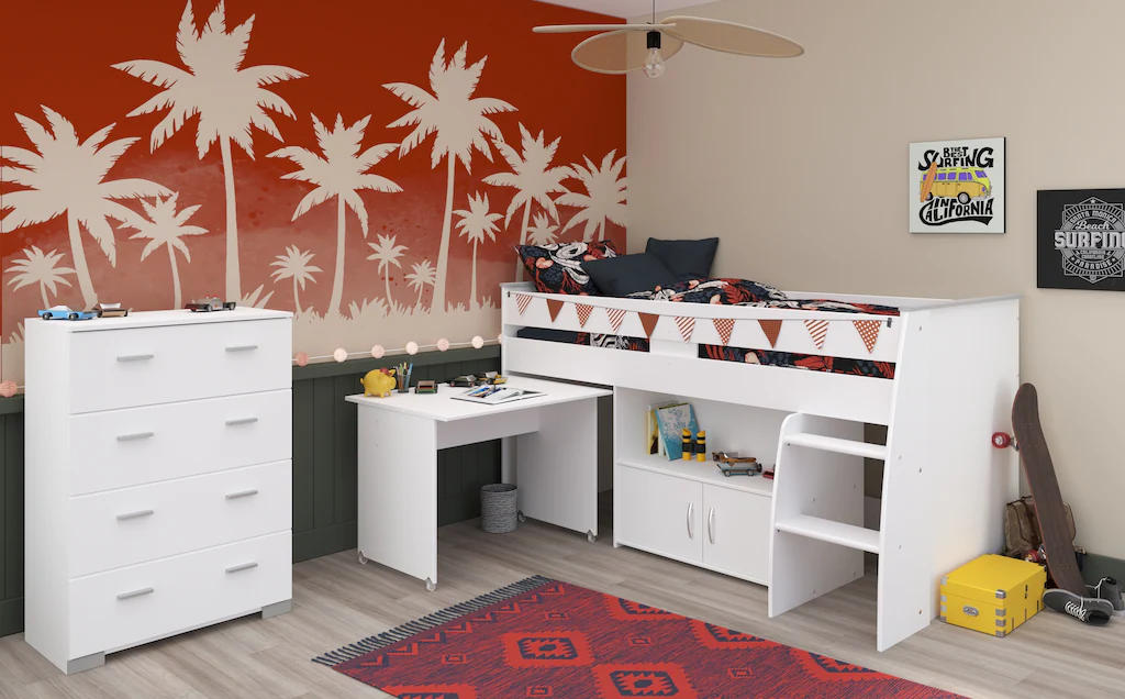 Parisot Jugendzimmer-Set "Parisot Kinderzimmer Reverse 13", (2 tlg.), integ günstig online kaufen